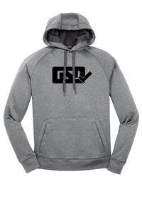GSD Hoodie - Heather Grey / Black - "The Admiral"
