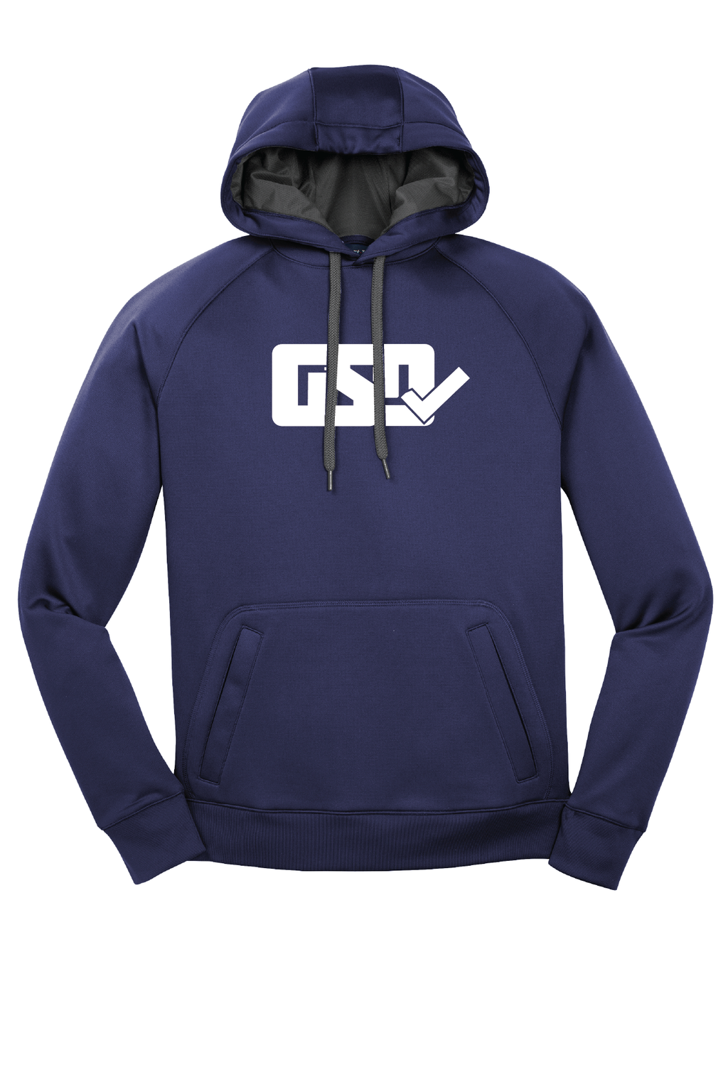 GSD Hoodie - Navy / White - "Babe Ruth"
