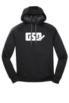 GSD Hoodie - Black / White - "Mike Jack"