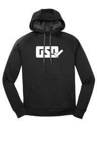 GSD Hoodie - Black / White - "Mike Jack"