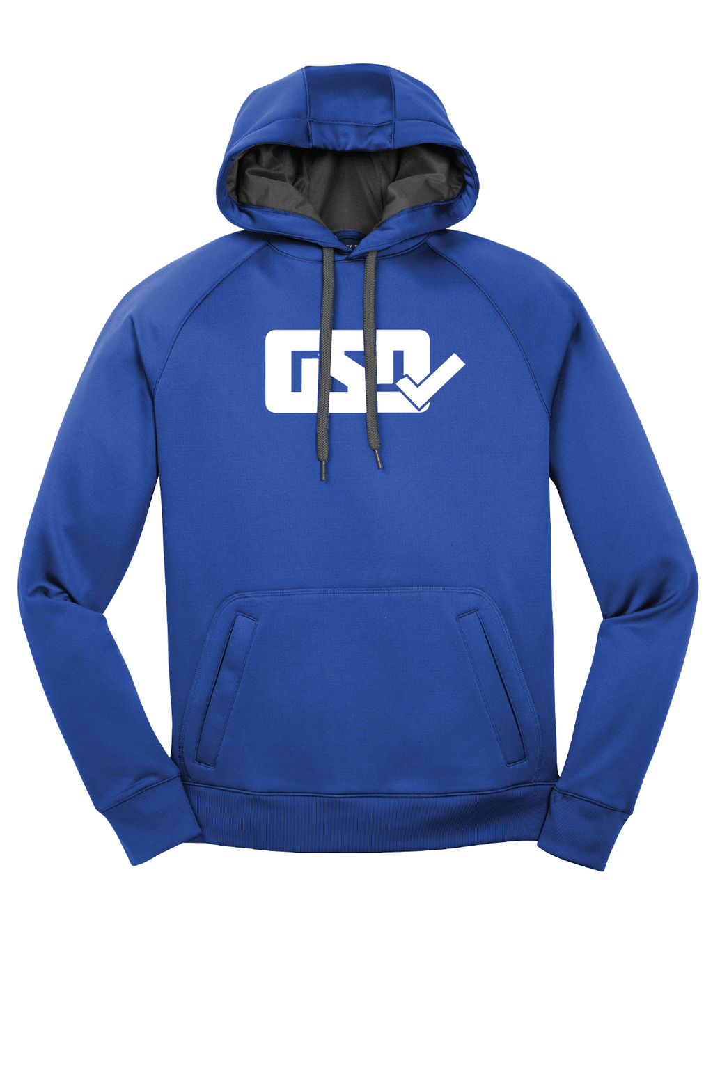 GSD Hoodie - Royal / White - "Mr. Robinson”