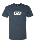 GSD T-Shirt - Heather Navy / White - “Babe Ruth”