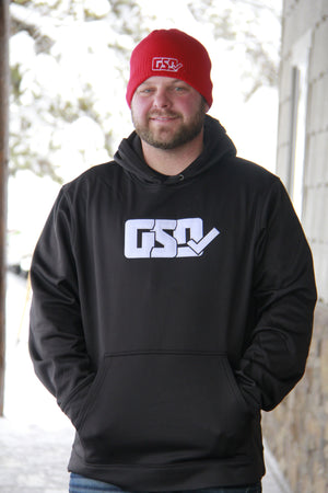 GSD Hoodie - Black / White - "Mike Jack"