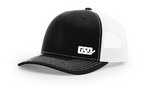 GSD Corporate Mesh Snap Back Hat - Black / White - “Mike Jack”