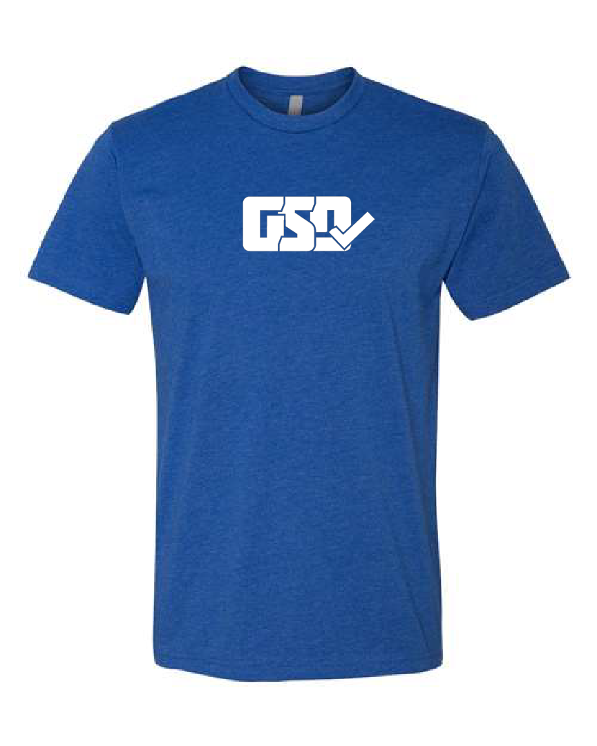 GSD T-Shirt - Royal / White - “Mr. Robinson”